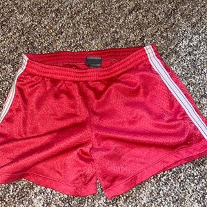 pink breathable champion athletic shorts